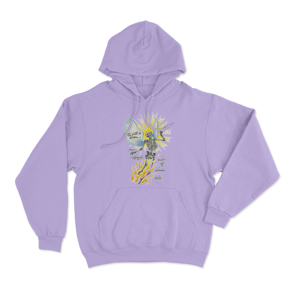 Angel Skeleton Hoodie Purple Angel Skeleton Hoodie Purple 3