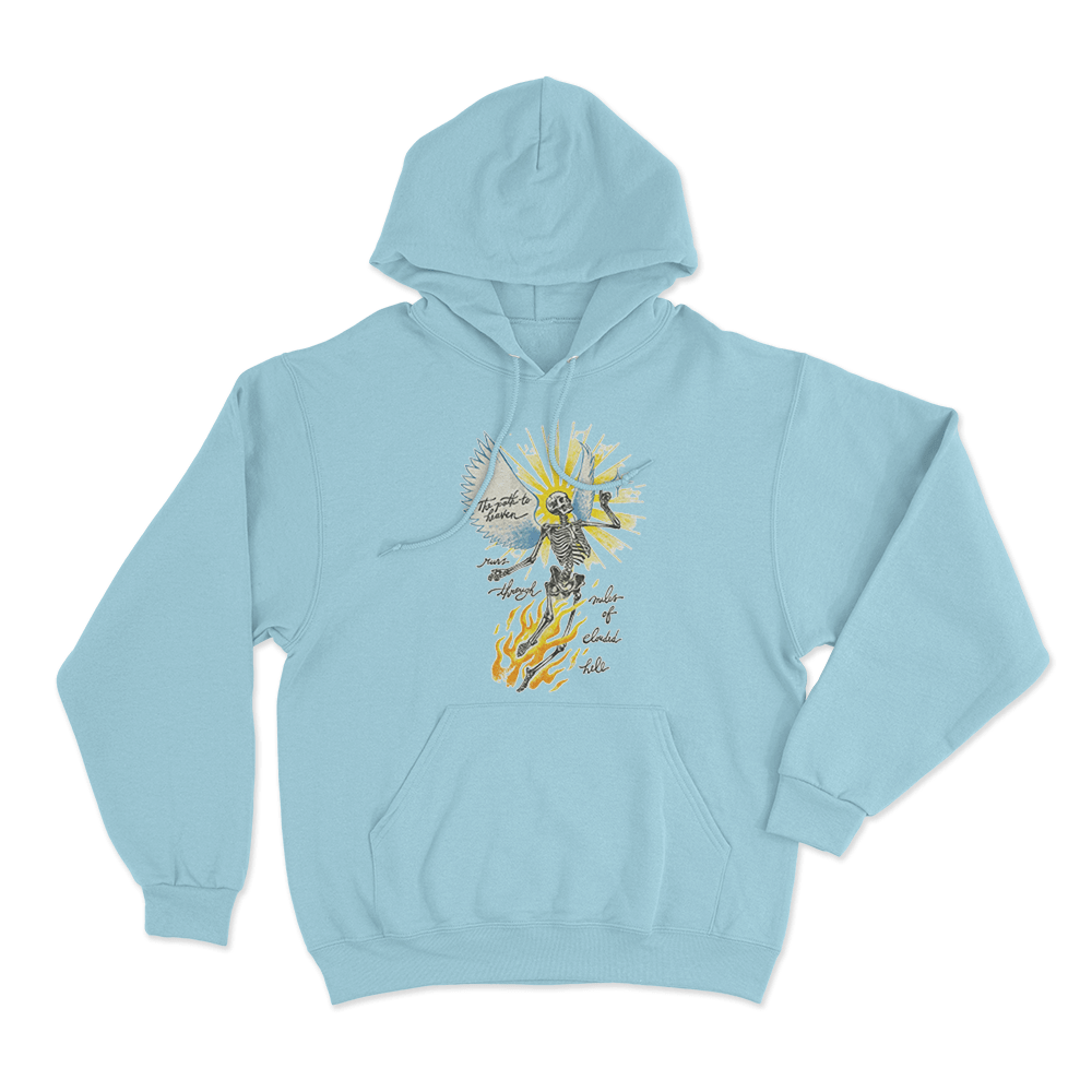 Angel Skeleton Hoodie Sky Blue Angel Skeleton Hoodie Sky Blue 3