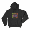 Colorful Stacked Logo Hoodie Black 3