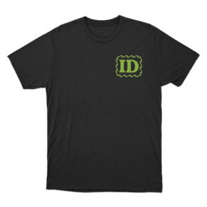 Lime ID T Shirt Black