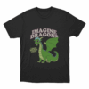 Playful Dragon T Shirt Black