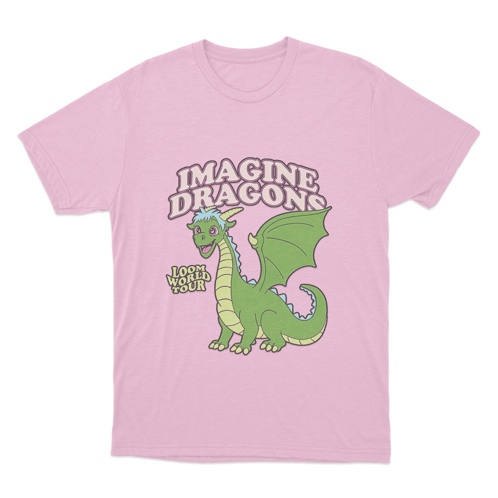Playful Dragon T Shirt Pink Playful Dragon T Shirt Pink